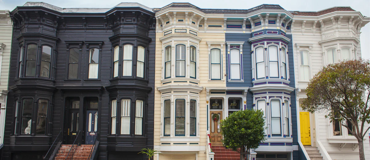 Representative photo: an older frame house