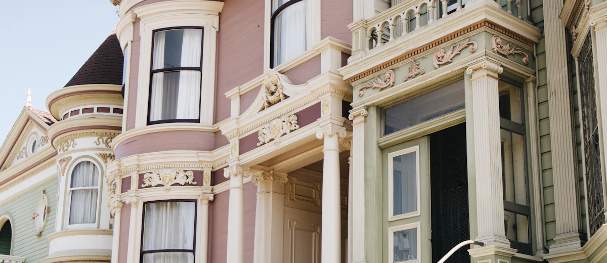 Representative photo: an older frame house