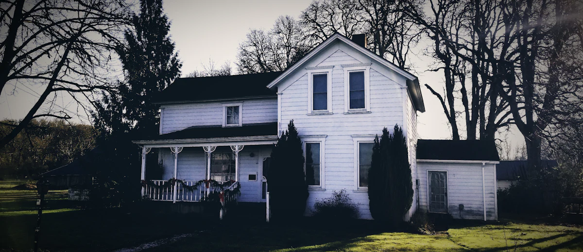 Representative photo: a rural farmhouse