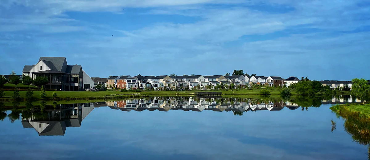 Representative photo: waterfront shore housing