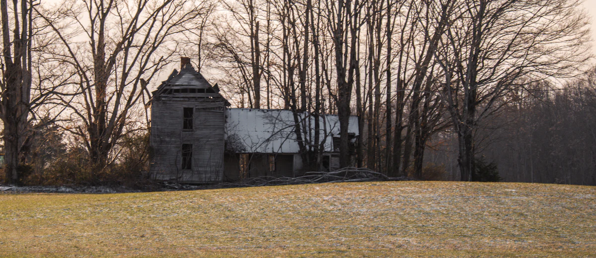 Representative photo: a rural farmhouse
