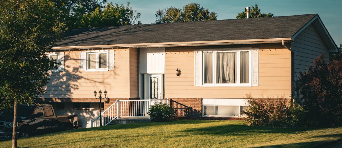 Representative photo: a suburban single-family home