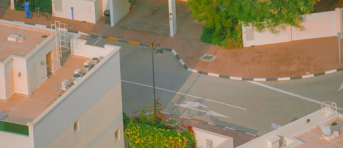 Representative photo: an apartment building
